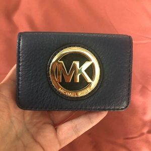 Michael kors leather wallet